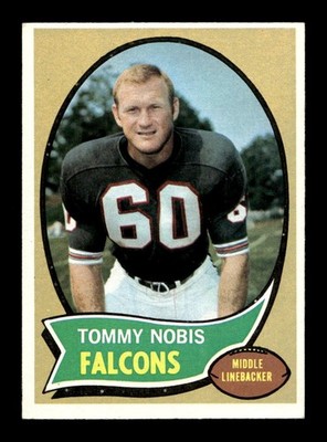 1970 Topps #40 Tommy Nobis Falcons EX+ *5F