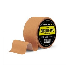 SPORTTAPE Tan Zinc Oxide Tape 3.8cm x 10m Rigid Rayon Athletic Tape Rayon