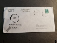 Dutch Cargo Ship MV NEDLLOYD BANGKOK Naval Cover 1979 PAQUEBOT HOLLAND ITALY