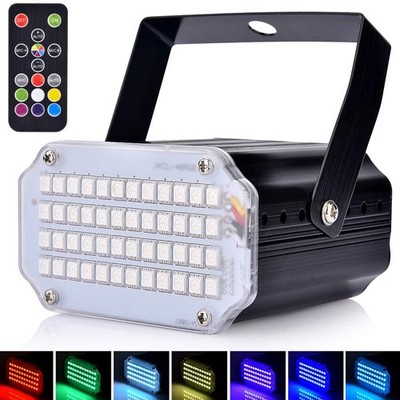 Mini Stroboskop Disco Licht,Sound Aktiviert Strobo Party Lichter Lampe & 48 LED