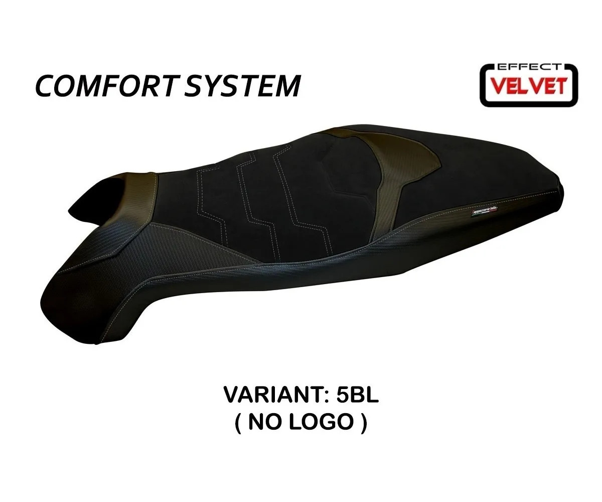 Funda Asiento Swiss 2 Velvet Comfort Sys Negro TPZ Italia HONDA X-ADV 2017 2020