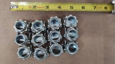 12Pcs 1/2Inch Clamp Type Connector, Clamp Type Cable Connectors Metallic Conduit