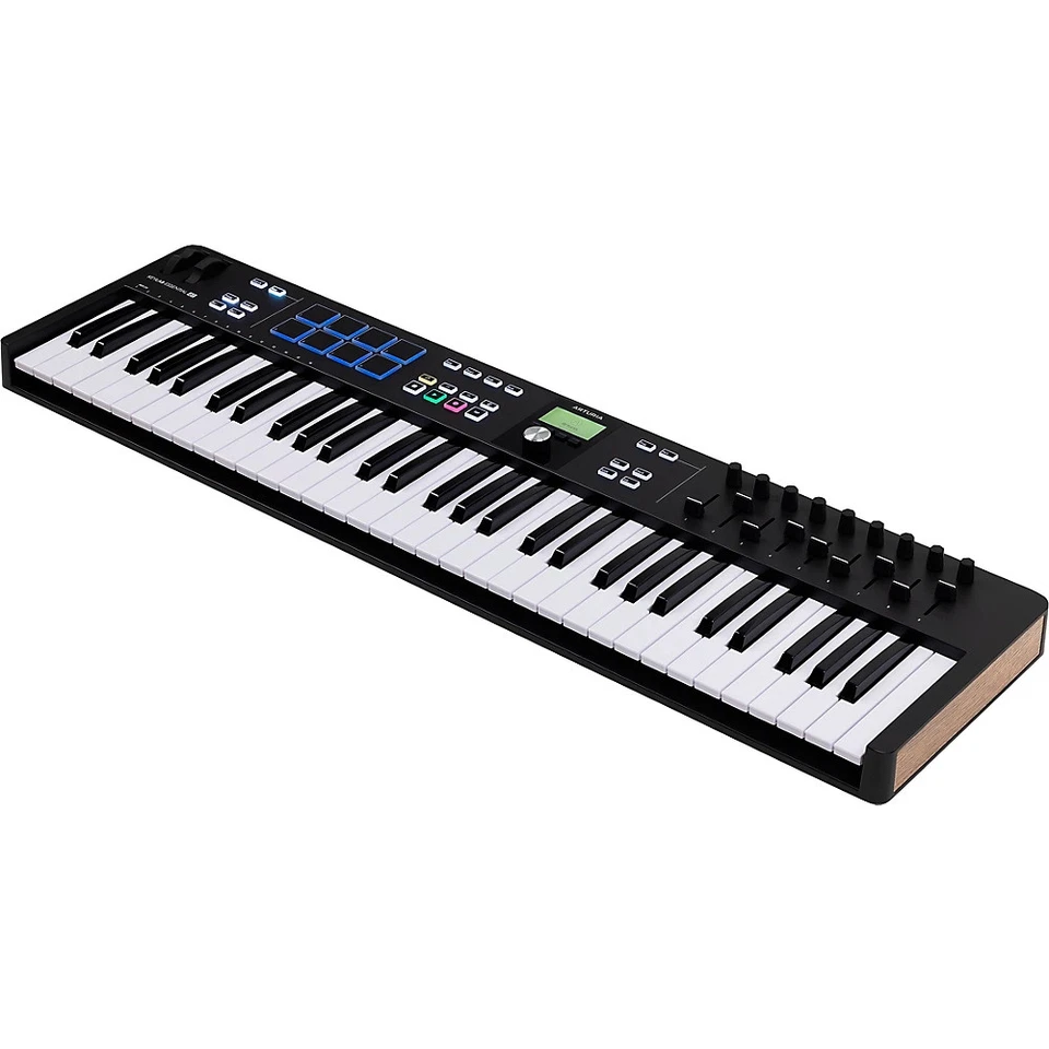 Controlador de teclado Arturia KeyLab Essential 61 mk3 MIDI preto - Imagem 4 de 4