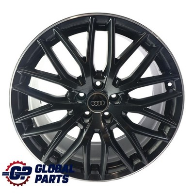 Audi A5 8T Black Wheel Alloy Rim 19'' ET:33 9J Speedline Spoke 8T0601025DL