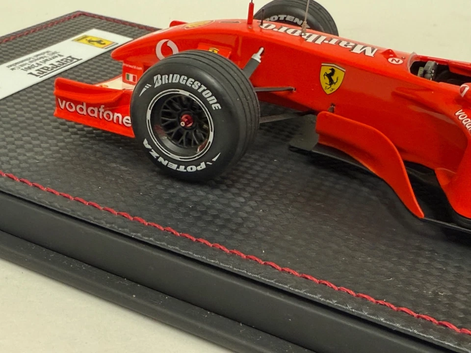 1/20 Tamiya Ferrari F2001 2002 Lancio Test Di Valencia Michael Schumacher ABG79 - Immagine 4 di 4