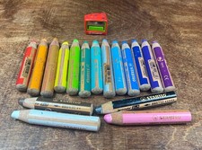 STABILO - Woody 880 3 in 1 Multi-Media Watercolour Pencils - Jumbo Lot of 16