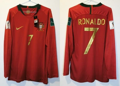 Maillot Retro PORTUGAL 2018 #7 RONALDO World Cup - Photo 1/4