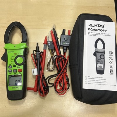 KPS DCM8700PV Solar Clamp Meter TRMS PhotoVoltaic 2000VDC 1500A AC/DC