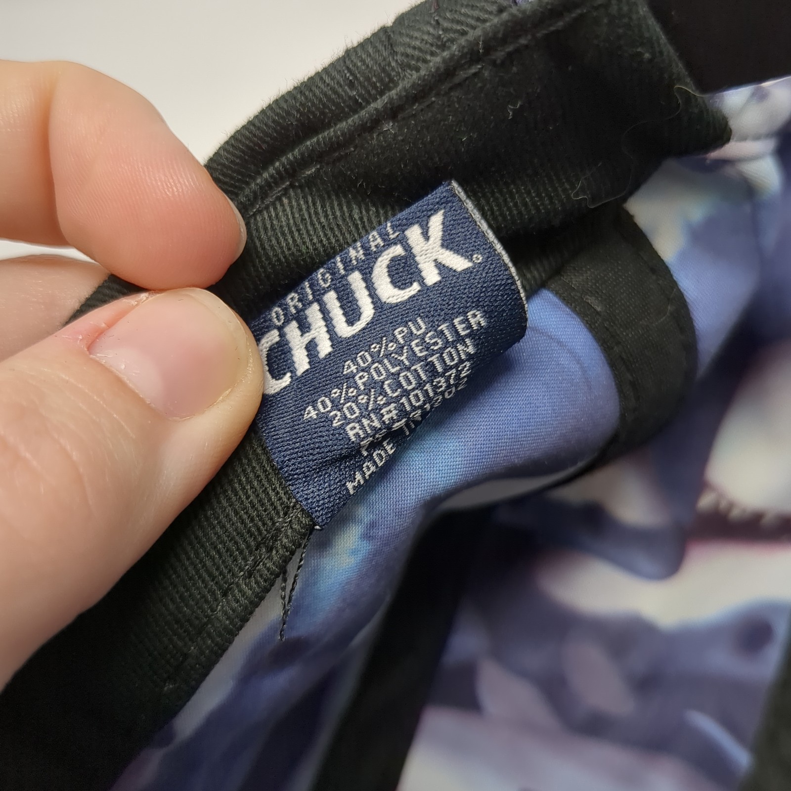 Original Chuck Slideback 5 Panel Hat Black One Si… - image 10