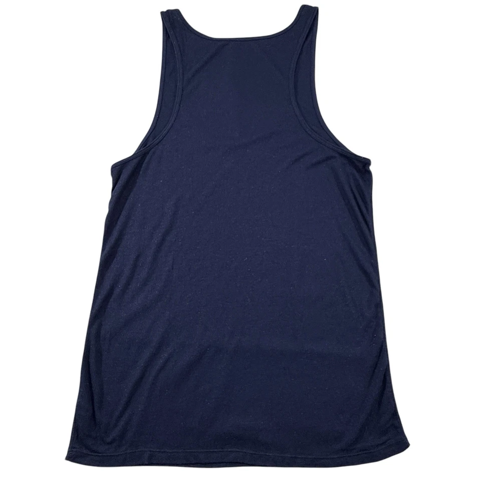 Camiseta sin mangas American Eagle de colección Y2K años 2000 para mujer talla XL azul marino brillante Elena Gilbert Foto 2 de 4