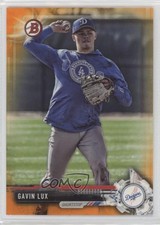 2017 Bowman Draft Orange 4/25 Gavin Lux #BD-171 gu9