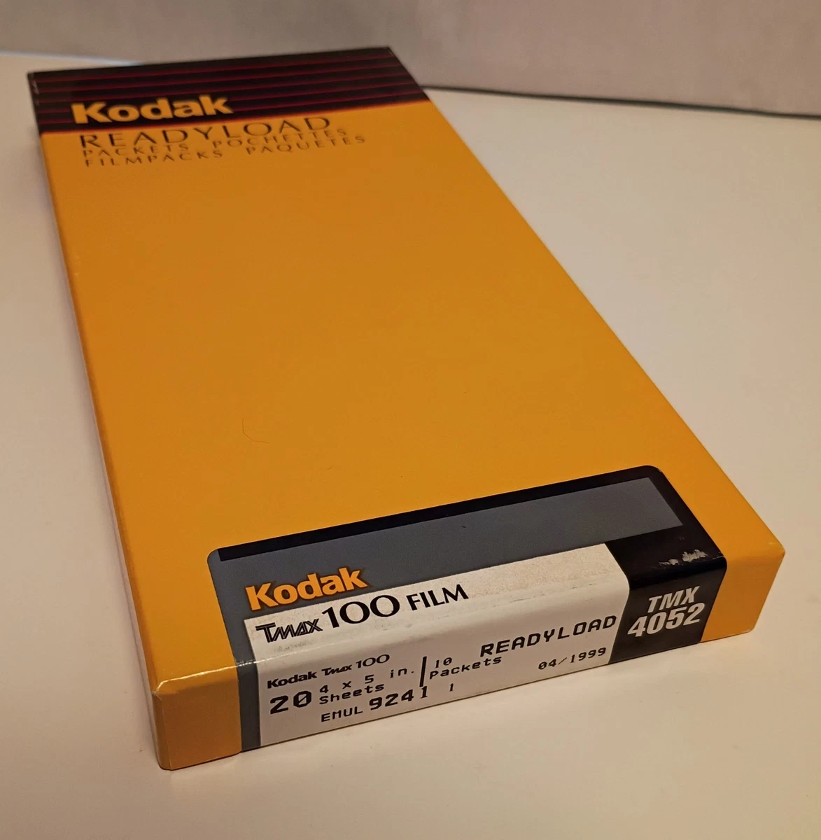 Kodak Readyload 4x5 フィルム Kodak 4x5