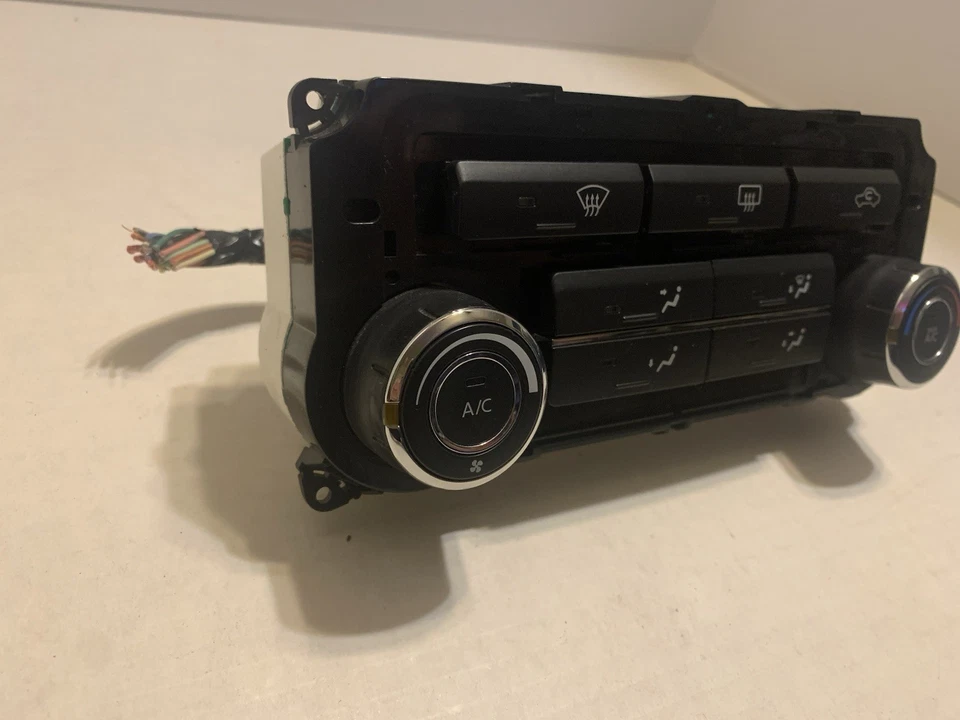 Nissan XTERRA 2009-2013 calefacción aire acondicionado control de temperatura tablero 27510-9BH0C OEM Foto 2 de 4