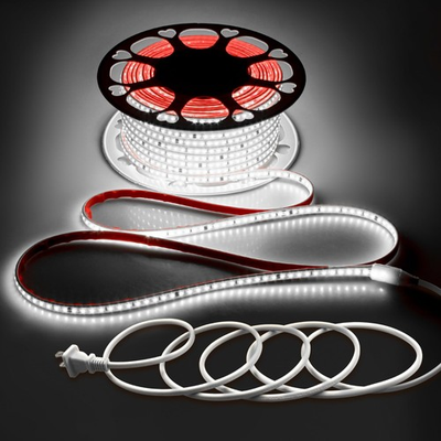 #ad #ad 120V LED Strip Lights White 150FT 45M One Roll Waterproof LED Light Strips Ou... $145.00