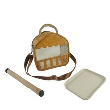 Bird Carrier with Perch Portable Bird Carrier Structured for Outdoor
