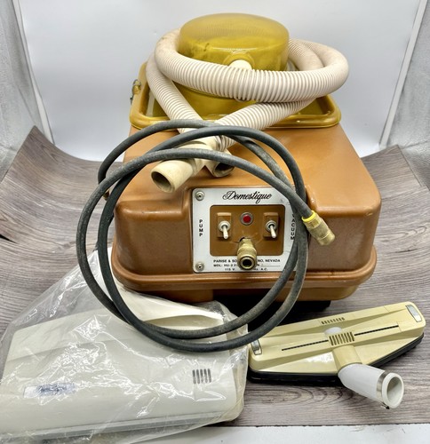 RARE Vintage DOMESTIQUE (Thermax) Vacuum /Steam Cleaner PARISE & SONS NEVADA
