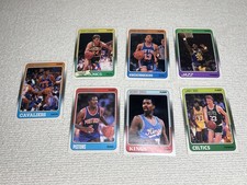 1989 Fleer NBA Basketball Card Lot - Brad Daugherty, Karl Malone, Larry Bird