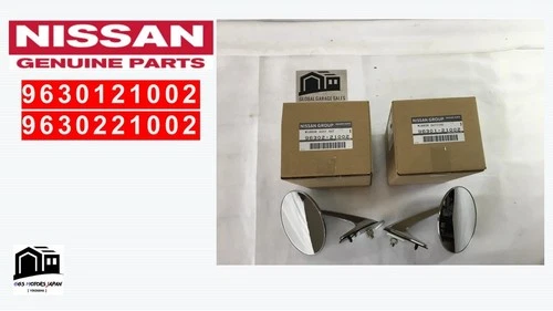 Nissan OEM Right Left Side Fender Mirrors Datsun 510 1000 1200 Sunny B110 JP