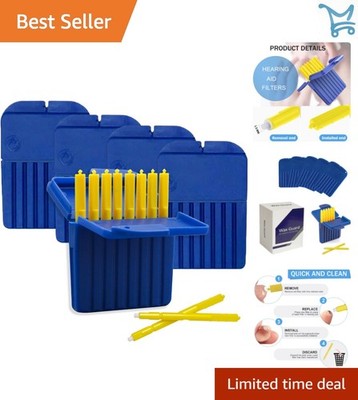40 Pcs Hearing Aid Wax Guards Filters Replacement for Starkey and More