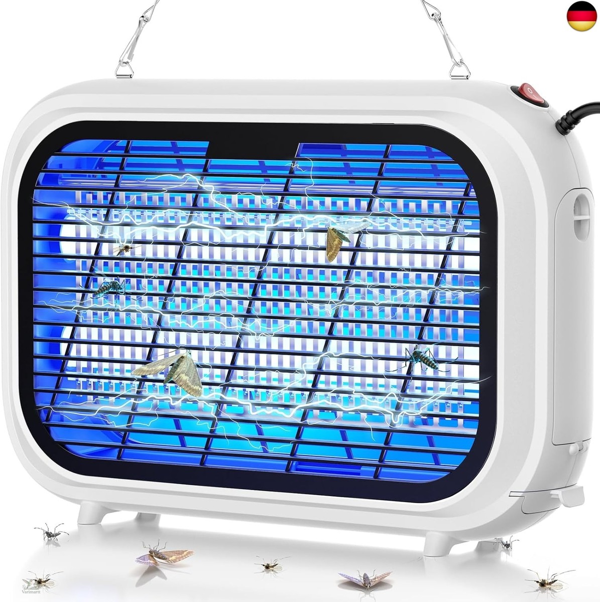 Insektenvernichter Elektrisch, PRANITE 2 IN 1 Mückenlampe Campinglampe - Foto 2