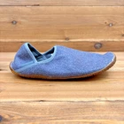Womens 10 Merrell Cozy Glove Blue Felt Slip On Barefoot Vibram Slippers J066884