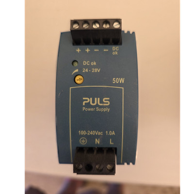 PULS MiniLine ML50.111 DIN Rail Power Supply 24-28VDC 50W 100-240VAC