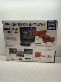 Sega Saturn Virtua Cop 2 Gun Bundle - EXCELLENT SHAPE Super Clean Disc