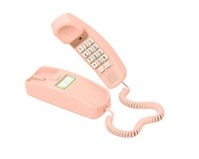iSoHo Landline Phone Retro Trimline Corded Phone Big Buttons Backlit K