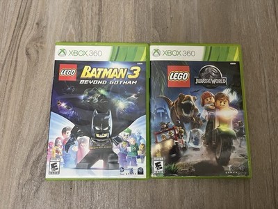 Lego Batman 3 & Lego Jurassic World Xbox 360 Game Lot Tested Works