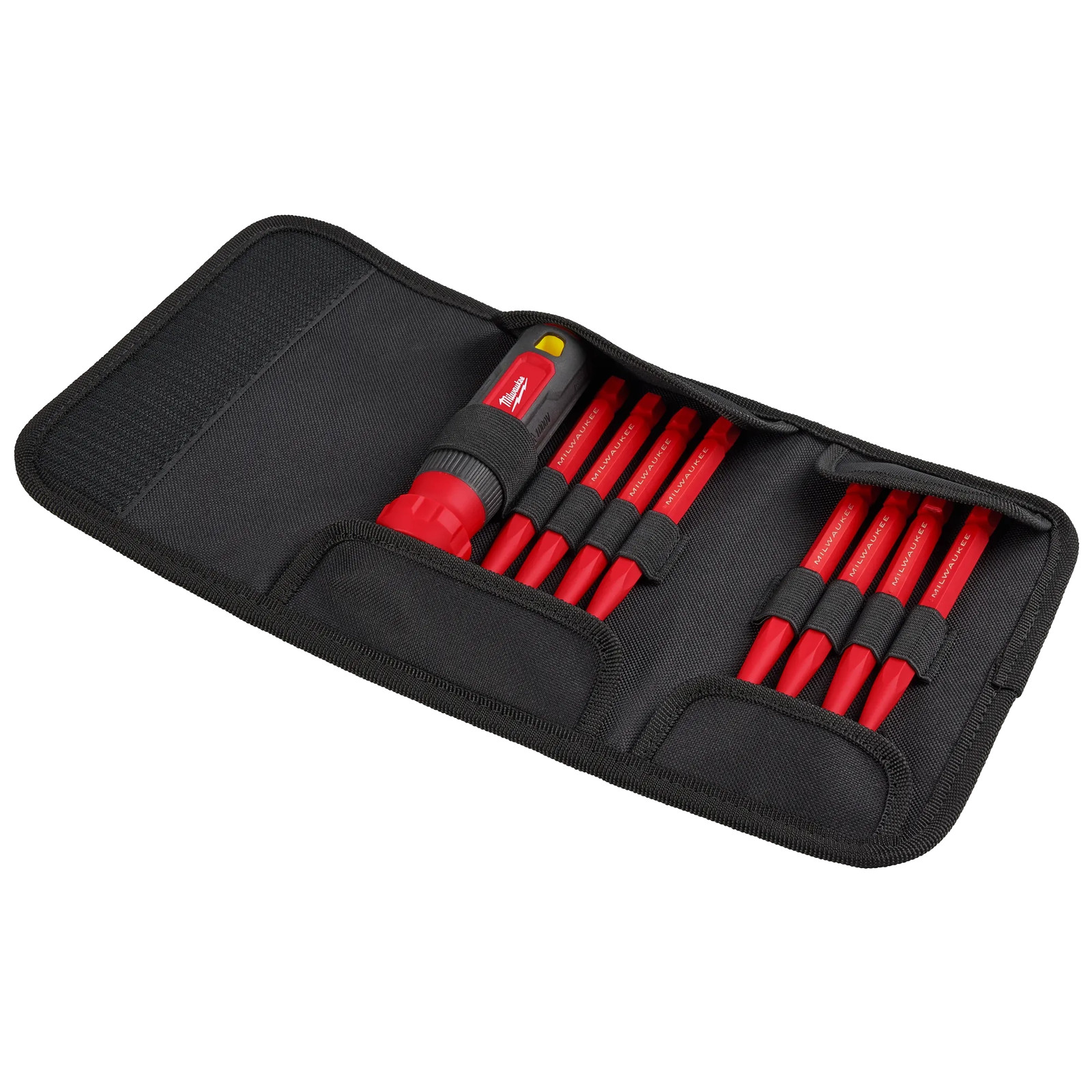 Milwaukee 48-22-2218 1000V Insulated Slim Tip Multi-Bit Screwdriver Set (8-IN-1)