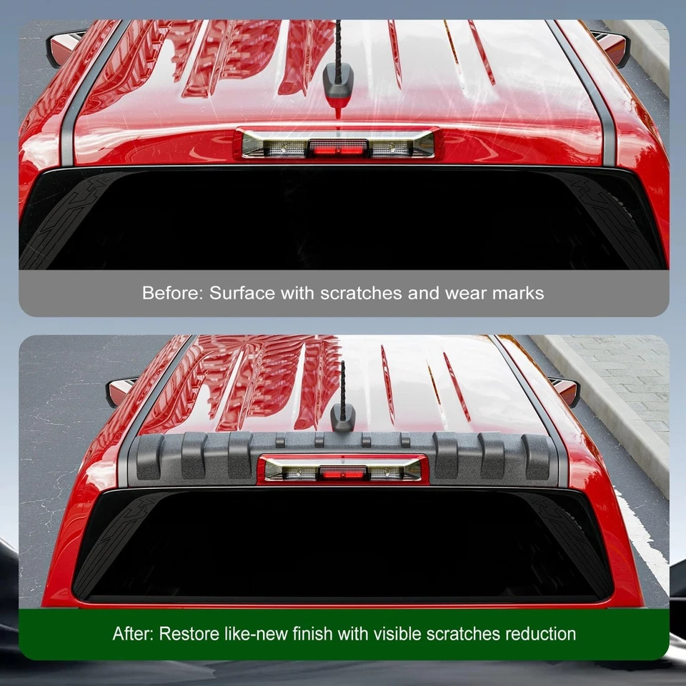 For GMC Canyon 2023-25 Rear Roof Spoiler Replacement Upgraded Trim Protector - Image 3 of 4