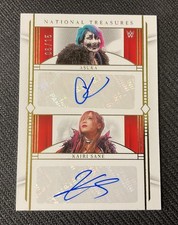 ASUKA & KAIRI SANE Dual RAW Auto 06/15 SSP 2024 Panini National Treasures WWE