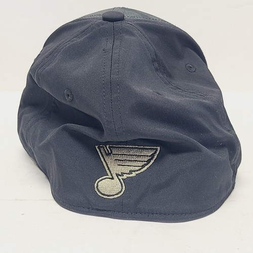 Adidas St. Louis Blues Camo Military Appreciation Stretch Flex Hat Sz M/L - Picture 5 of 7