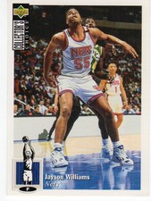 1993/94 NEW Number 355 JAYSON WILLIAMS NBA BASKETBALL CARD Figure