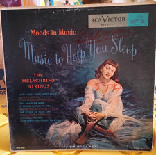 The Melachrino Orchestra Music to Help you Sleep RCA 1006 Record Album Vinyl LP