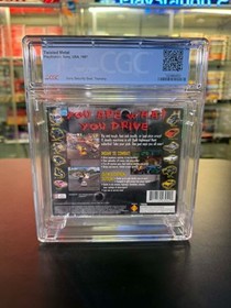 PS1 Twisted Metal Greatest Hits Sealed graded  CGC 9.9 A+ HTF