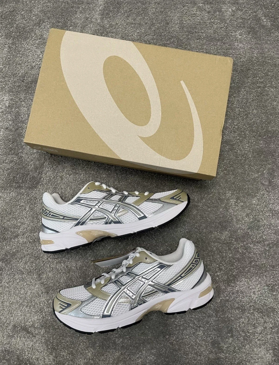 ASICS Gel 1130 Crepe Legno Bianco '1201A256 117' UK7.5(EU42) VENDITORE DI FIDUCIA✅