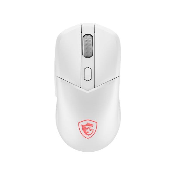 Versa 300 wireless gaming mano destra rf wireless + bluetooth + usb type-c ottico 8000 dpi bianco - Immagine 6