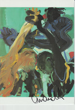 Barbara Quandt, orig sign Art Karte