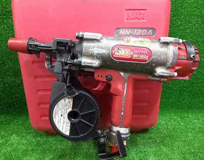 #ad MAX High Pressure Auto feed Nail Gun HN 120A For Concrete Pins 22 65mm With Case $298.99