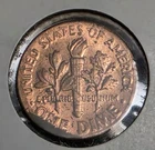 1970 D Roosevelt Dime Mint Error Reverse Missing Clad Layer UNC BU Rare