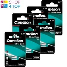 6 Camelion 4Sr44 Silver Oxide Batteries 6.2V Px28 High Performance NEW