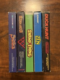 NES Swamp Thing - Near Complete CIB Rare! Nintendo 1992