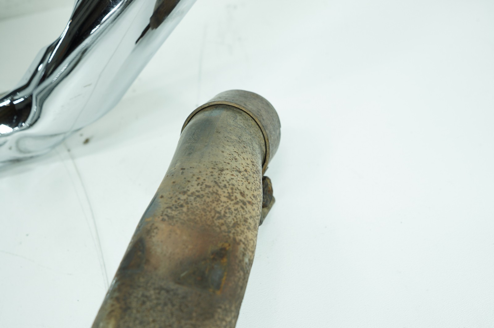 2013 Harley Touring FLHX Street Glide OEM Exhaust Header Pipes Muffler DENTED