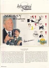 GB FDC  Autograhed Editions FDC Signed by Norman Wisdom