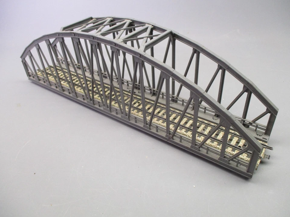 LQ1188 MARKLIN 7263 Train Ho 1/87 1/87 Pont métallique en arc Arch bridge - Photo 2/4