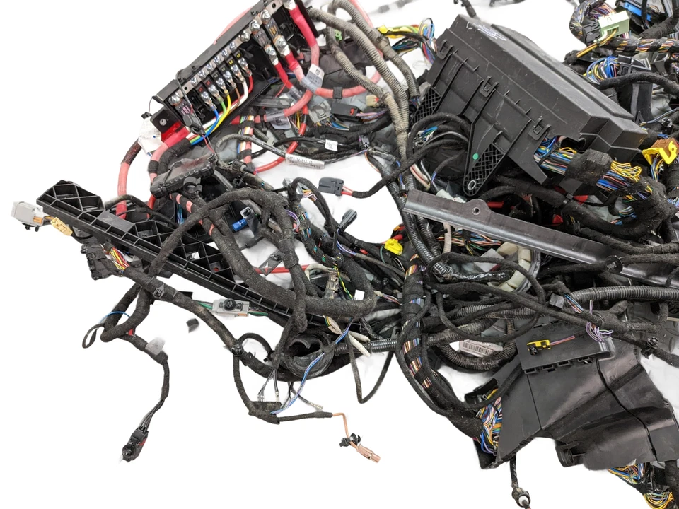 Arnés de cableado con caja de fusibles 15-19 Jaguar Xf-s OEM interior cabina carrocería interior Foto 2 de 4