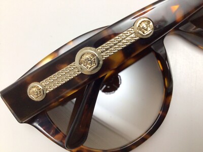 VERSACE Ladies 3 GOLD MEDUSAS Sunglasses / MOD. 4294-A  Serial#BV12239178 - CASE