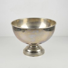Vintage Cestello Ghiaccio - Secchiello Acciaio Inox - ⌀ 40cm - Rotondo - Grande