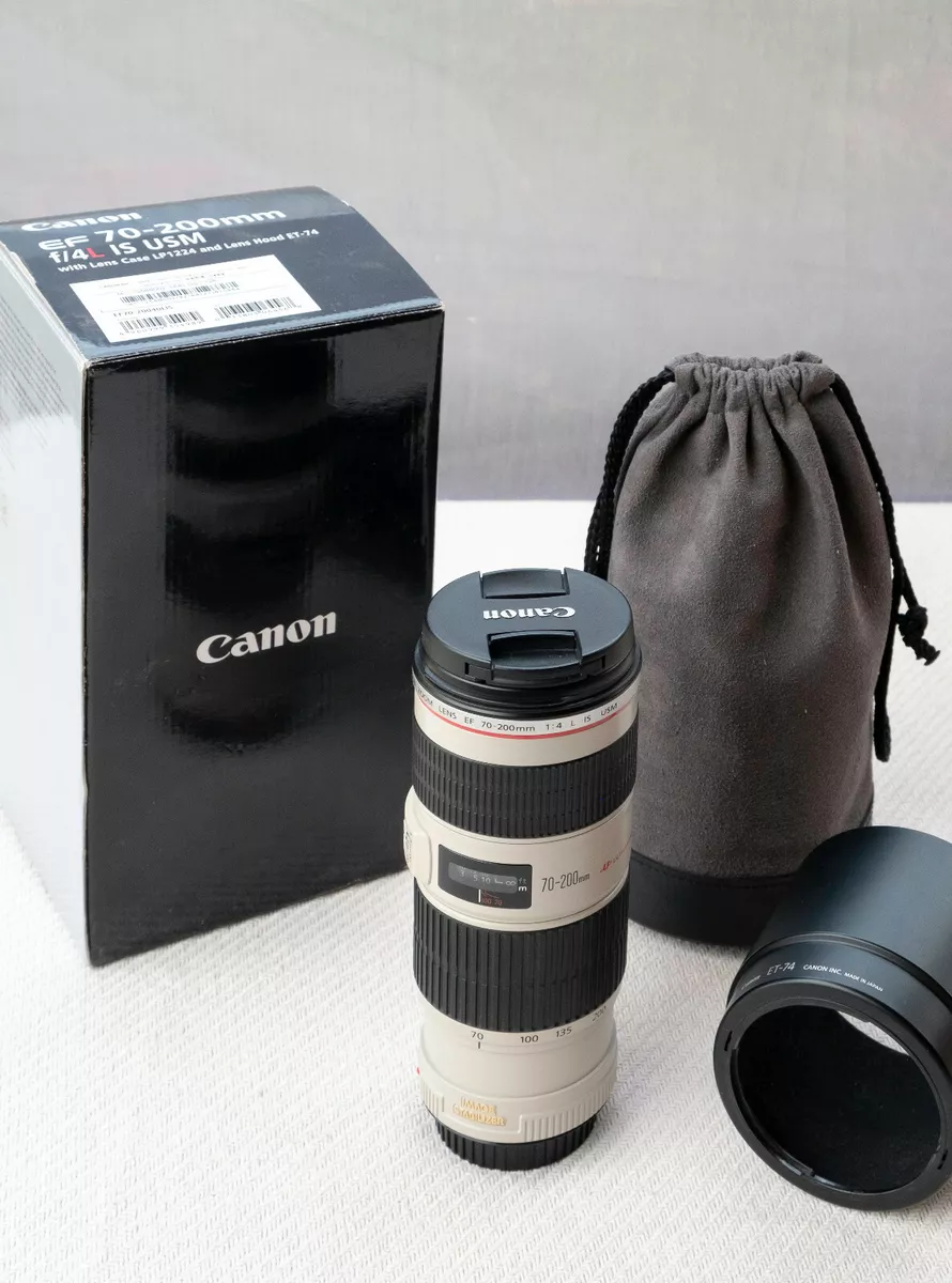 Canon zoom lens 70-200mm f/4 L IS USM EF - Mint Condition* | eBay